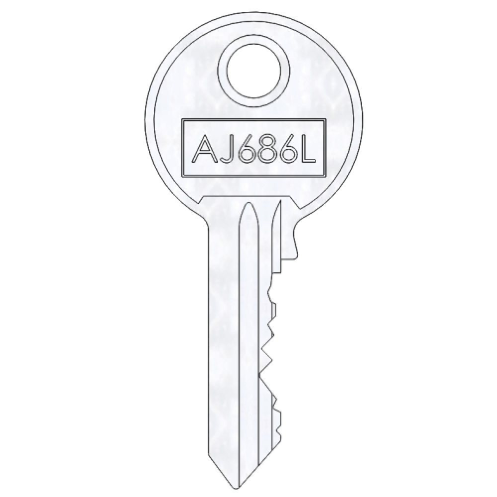 Schlüssel AJ686L, 9007090