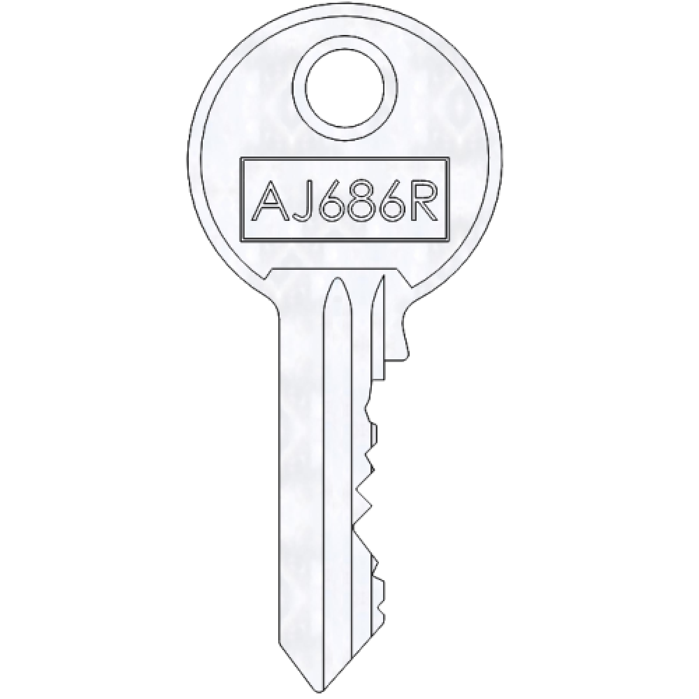Schlüssel AJ686R, 9007090