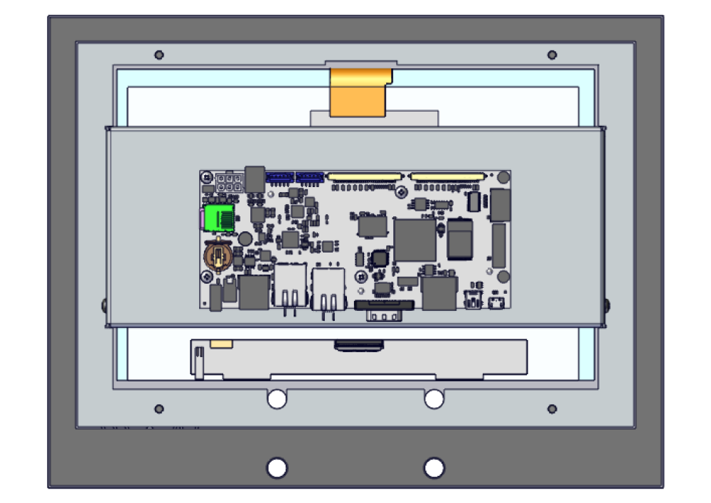 Displayeinheit kpl inkl. CPU