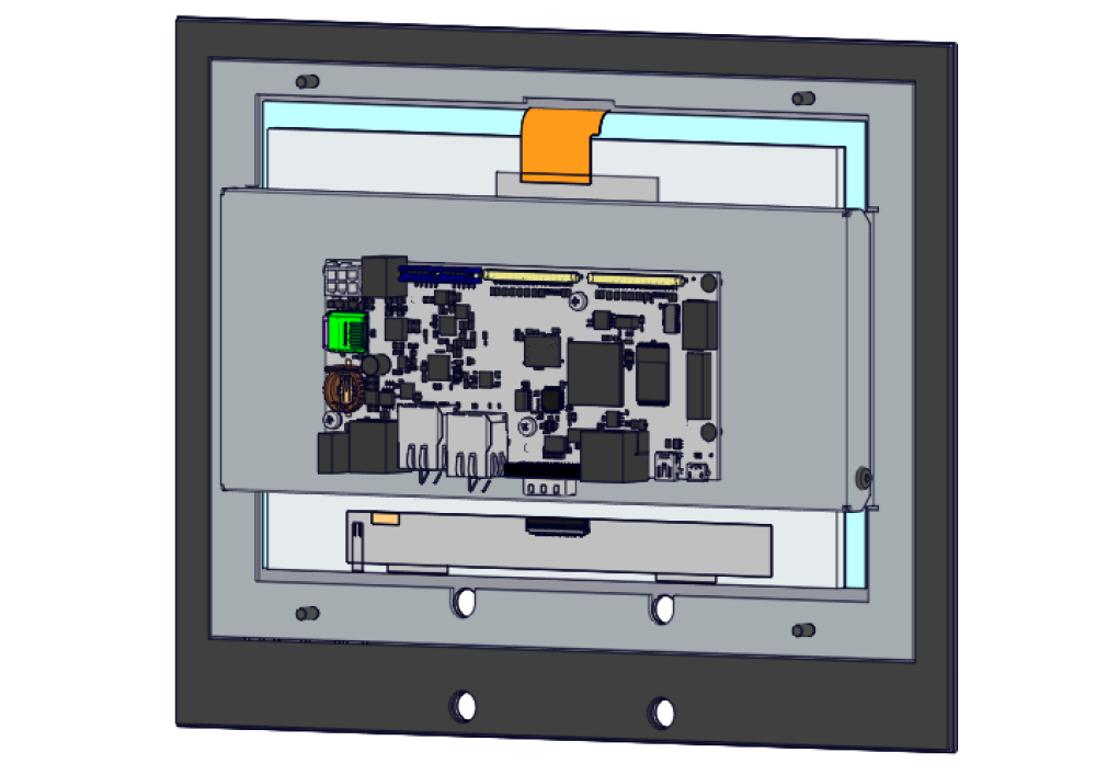 Displayeinheit kpl inkl. CPU