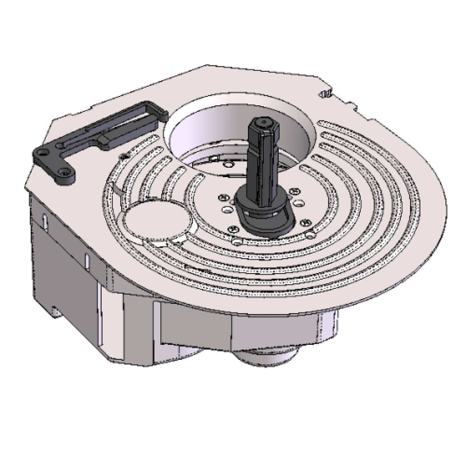 Bechergeber S / M / CTG D70mm, stapelreduziert 9002650